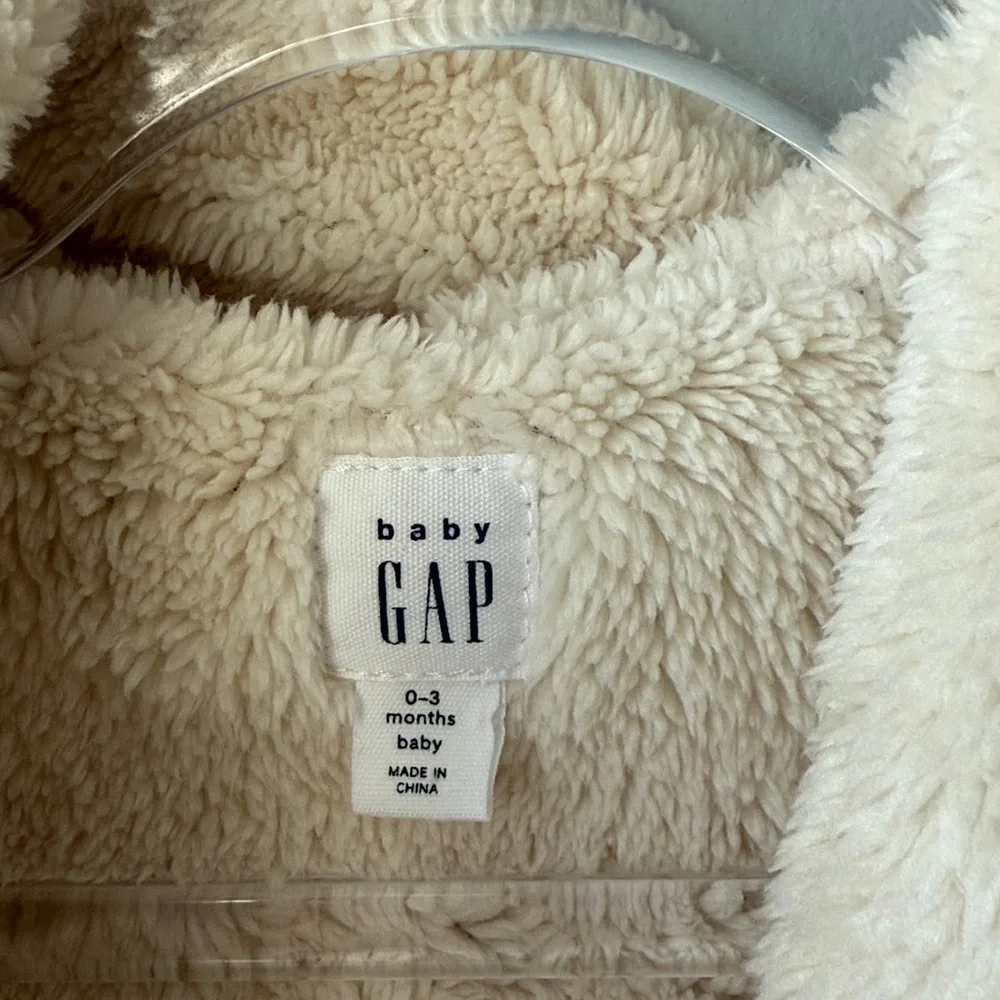 Baby‎ Gap Knit Fleece Lined Baby Coat
